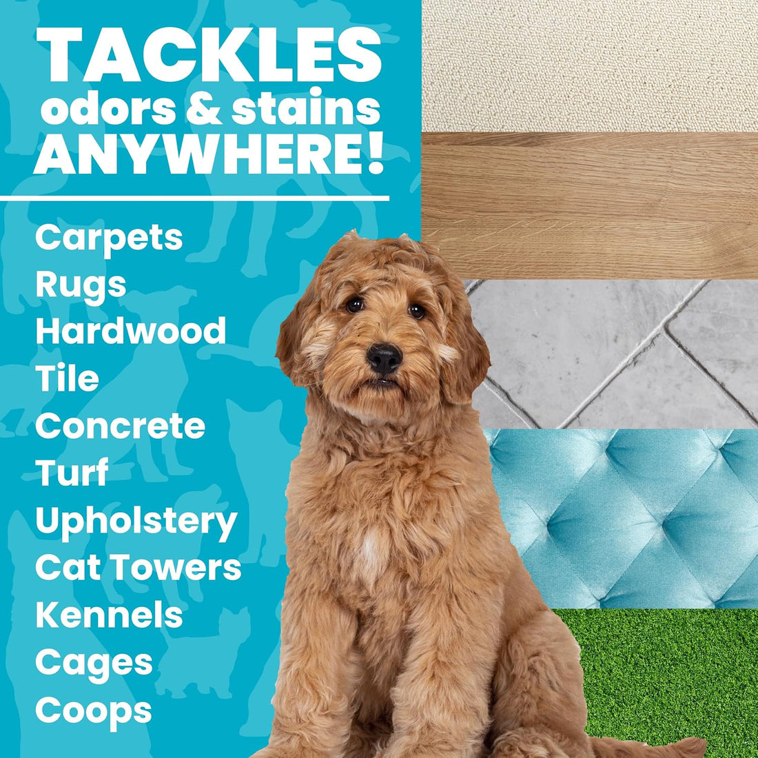 Unique Pet Odor and Stain Eliminator Liquid Concentrate