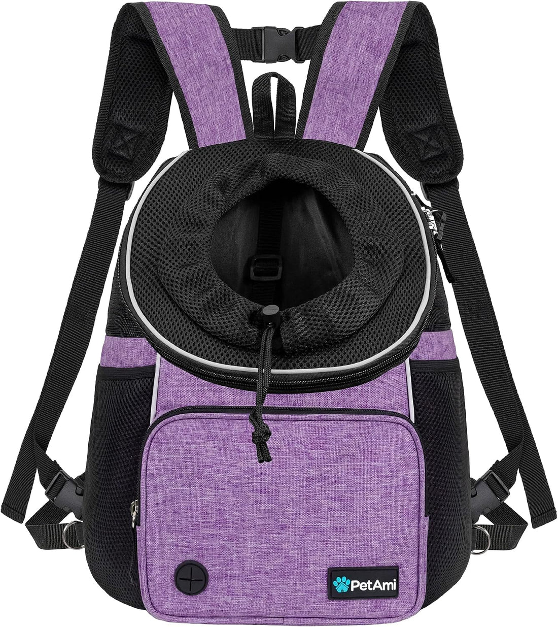 PetAmi Adjustable Dog & Cat Chest Carrier Backpack