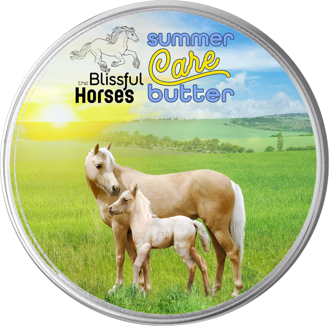 The Blissful Horses Summer Care Sun Butter, Gentle Horse Sunscreen