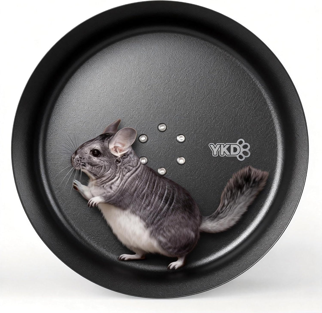 15" Aluminum Alloy Silent Chinchilla Exercise Wheel