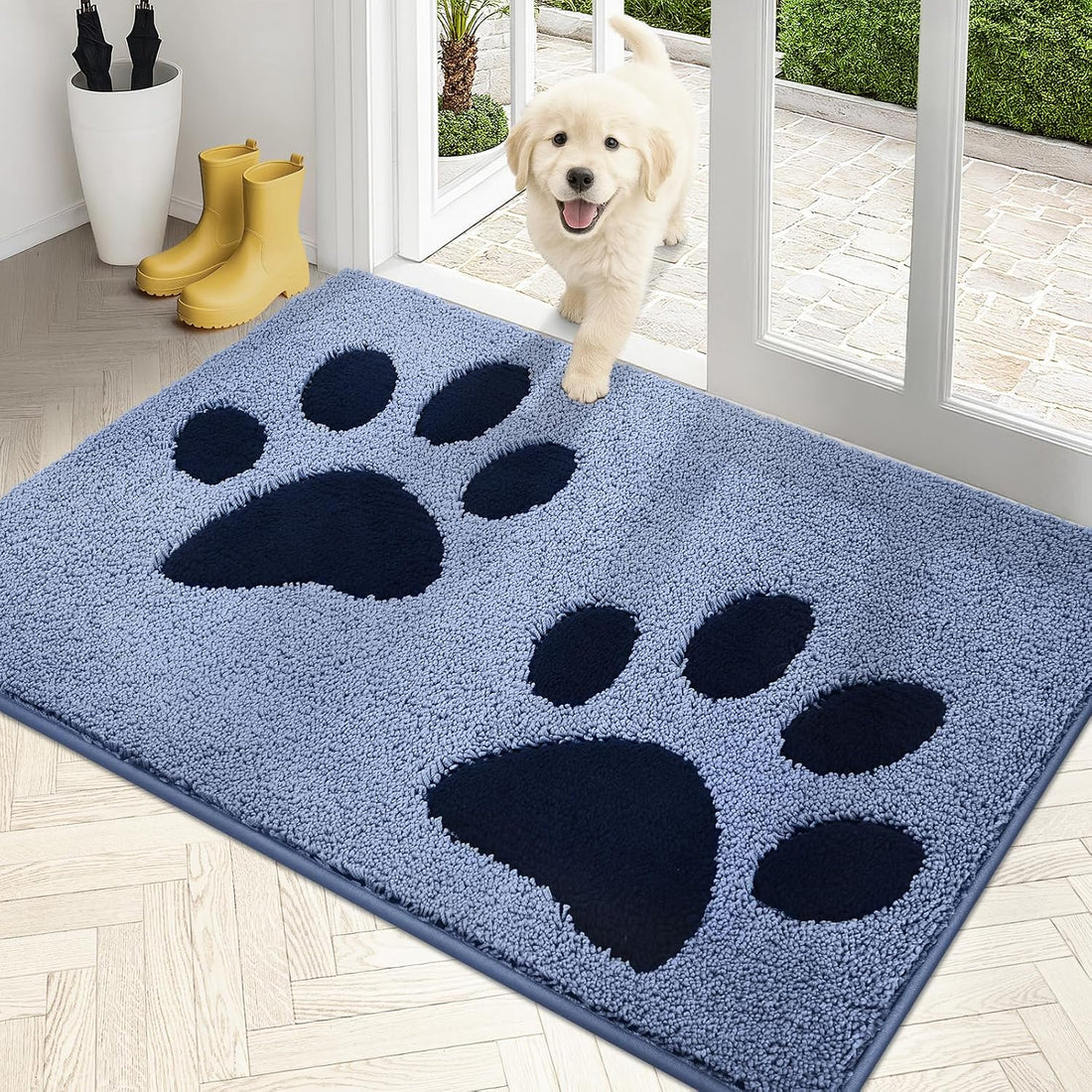 PURRUGS Dirt Trapping Door Mat Indoor Entrance