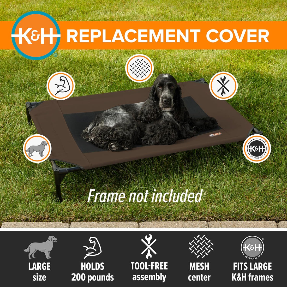 K&H Pet Products Dog Cot Replacement Cover