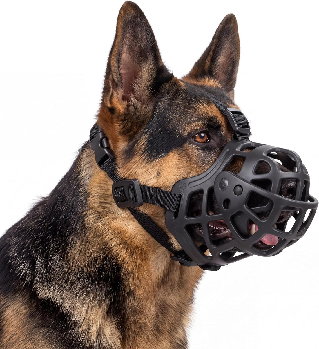 Basket Dog Muzzle: Adjustable Soft Dog Muzzles