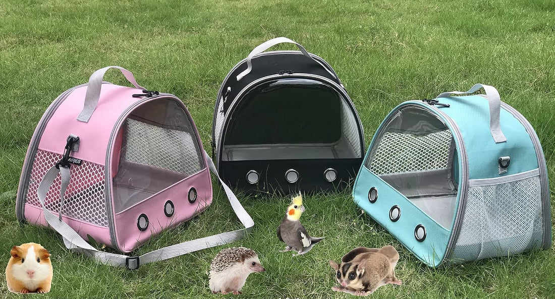 Guinea Pig Carrier Backpack, Clear Bubble Window Backpack for Guinea