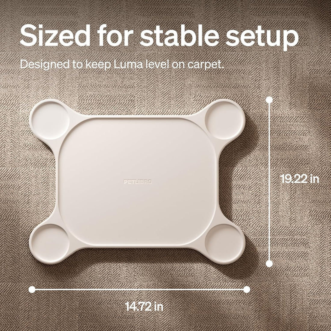 PETLIBRO Carpet Stability Base for Luma Automatic Litter Box Self