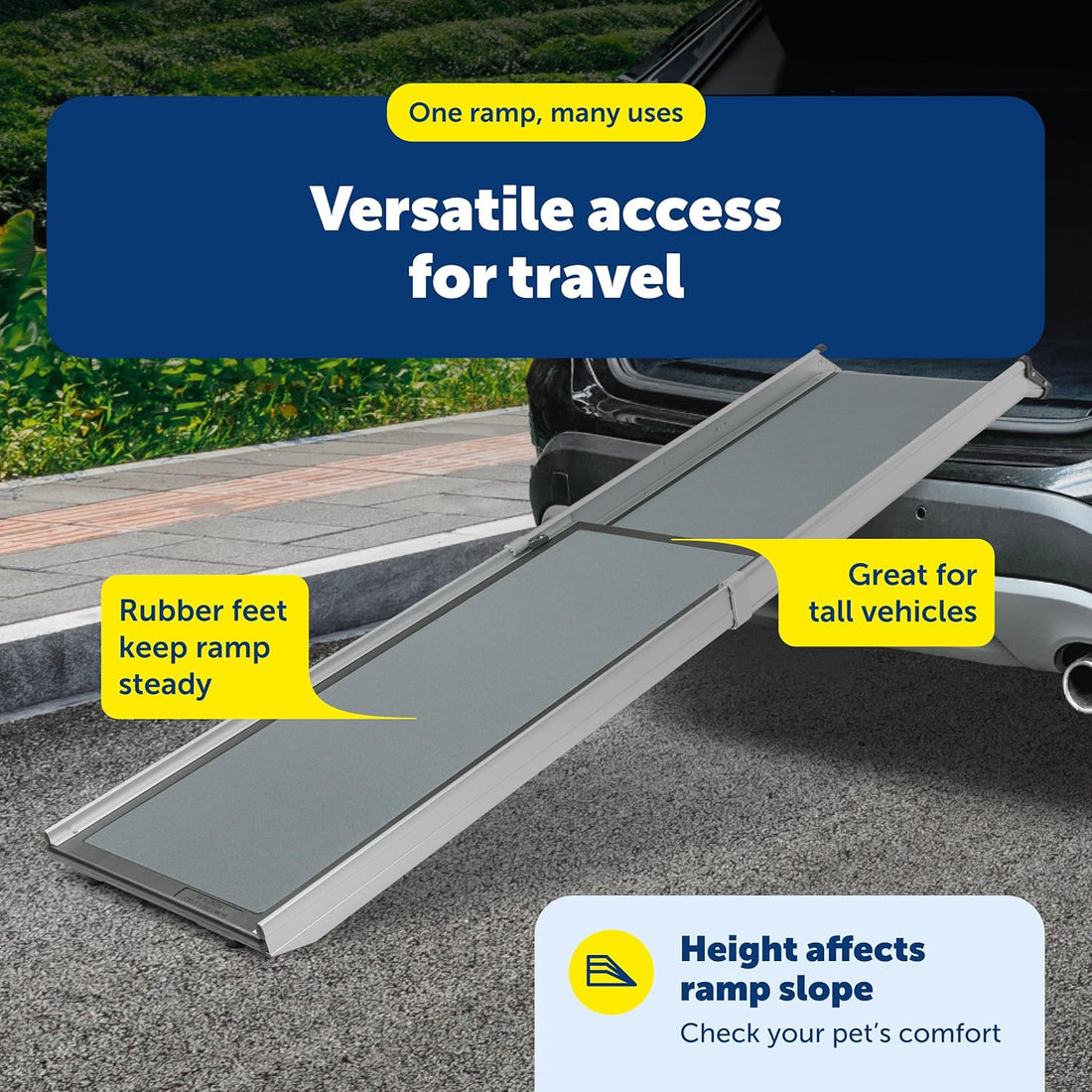 PetSafe Happy Ride Extra Long Telescoping Dog Ramp