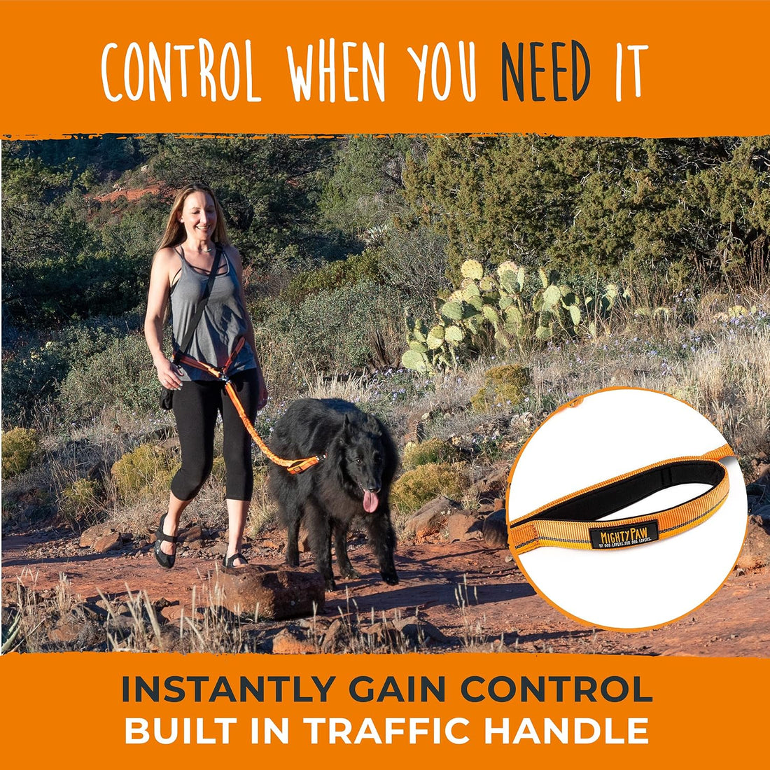 Mighty Paw Hands Free Dog Leash