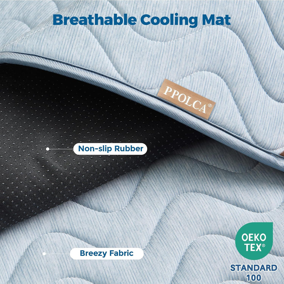 PPOLCA Waterproof Cooling Mat for Large Dogs